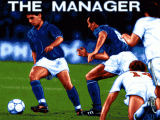 Bundesliga Manager Professional title screen for Amiga